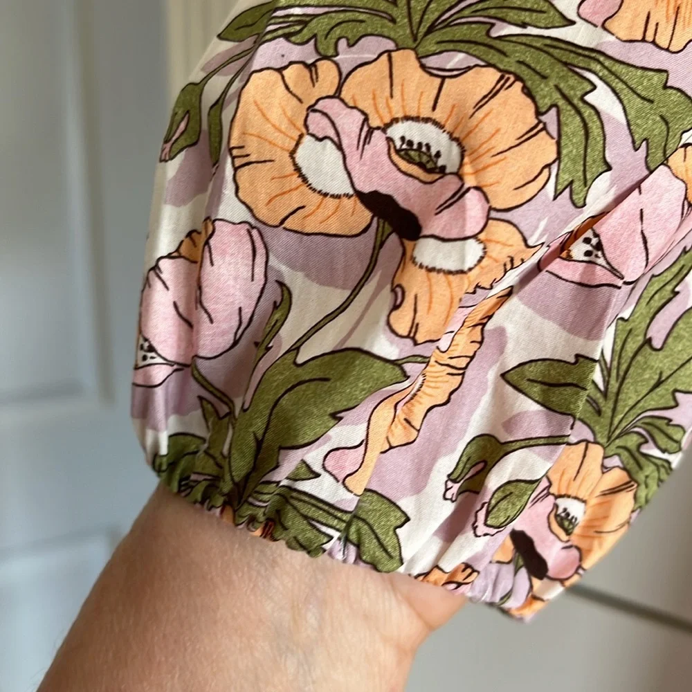 J. Crew Liberty Fabric Floral Dress